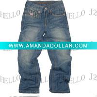 kids jeans 100% cotton long indigo pants fancy washed guarateed NEW