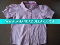 Wholesale girls short shirt