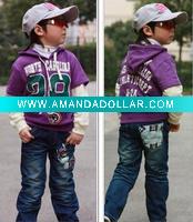 child garment jeans new style fashion jeans child wear