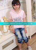 Wholesale kid wear children's jeans child wear kid wear clothing factory