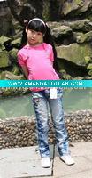 Wholesale child garment jeans fashion kids jeans child wear