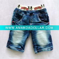 Wholesale YZF 191603 boy cropped jeans