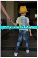 Wholesale child wear jeans 2011 fashion jeans