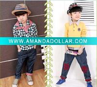 Wholesale child wear jeans 2011 new style fashion jeans