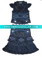 Wholesale C2045 Girls set, children's clothes