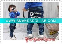 Wholesale child garment jeans child wear kid wear kid summer clothing