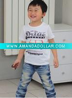Wholesale child garment jeans child wear kid wear kid clothing