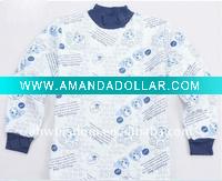 Wholesale 2011 The newest child's winter warm cotton underwear set