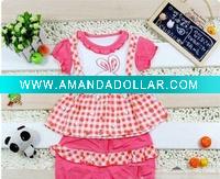 Wholesale 2011 children's fashion cute funny comfortable new clothing set