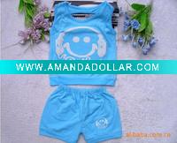 Wholesale 2011 children cute clothes sets