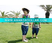 Wholesale 2011 children's fashion cute funny comfortable new clothing set