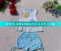 Wholesale 2011 children's fashion cute funny comfortable new clothing set