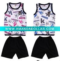 Wholesale 2011 kids cute clothes sets