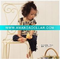 Wholesale 2011 children's fashion cute funny comfortable new clothing set