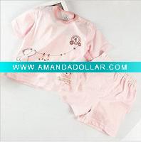 Wholesale 2011 children's fashion cute funny comfortable new clothing set