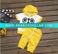 Wholesale 2011 children's fashion cute funny comfortable new clothing set