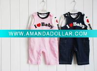 Wholesale 2011 children's fashion cute funny comfortable new clothing set