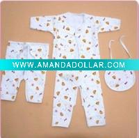 Wholesale 2011 children's fashion cute funny comfortable new clothing set