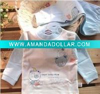 Wholesale 2011 children's fashion cute funny comfortable new clothing set