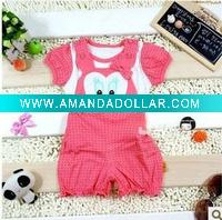 Wholesale 2011 children's fashion lovely funny comfortable new clothing set
