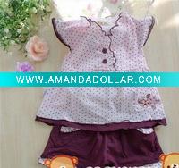 Wholesale 2011 children's fashion cute funny comfortable new clothing set