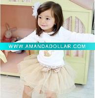 Wholesale 2011 children's fashion cute funny comfortable new clothing set