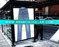 Wholesale fashion bleach jeans