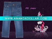fashion red monkey jeans
