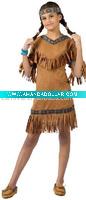 Wholesale American Indian Girl Child indian Costume bscc-0970