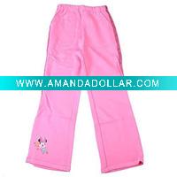 Girls' pank pants