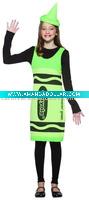 Wholesale Crayola Tank Screamin Green Child Costume bscc-0972