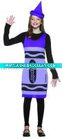 Wholesale Crayola Tank Wisteria Children Costume bscc-0961