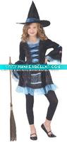 Sassy Victorian Witch Child carnival Costume bscc-0979