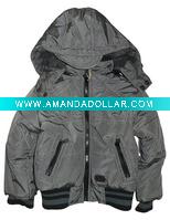 Wholesale boy's jacket stock garment stocks children's wear