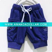 100% cotton kids short knitted