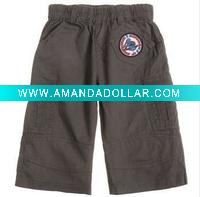 100% cotton boys pants