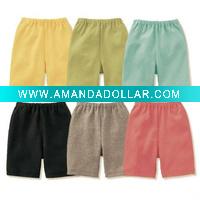 child knitting capri,kids pant,children garment