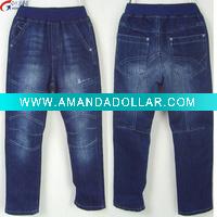 Wholesale kidb# OEM kids fashion denim jeans