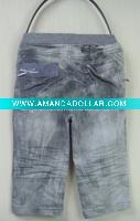 Wholesale OEM high quality child denim jeans