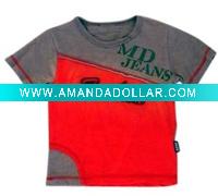 Wholesale Best design summer T shirt for kid boys YCT1003