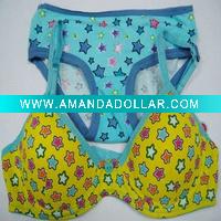 Wholesale Girls Cotton Bra Sets,Children Underwear