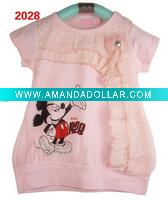 Wholesale summer girls t shirt