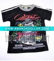 Wholesale 100% cotton kid wear T-shirt