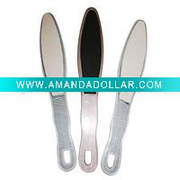 Wholesale plastic foot file with pumice and sandpaper