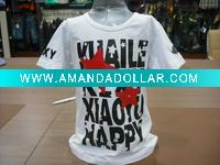 Wholesale 2011 newest style boy's t-shirt(children wear) 100%cotton fashionable design