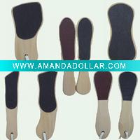 wooden foot file