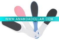 Pedicure file--4 colors choice for plastic foot file