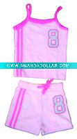 Wholesale newest design girls suit