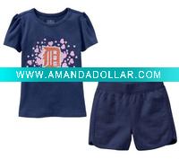 Wholesale baby KASA short-sleeve suit