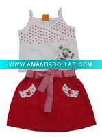 Wholesale Girl's Summer Suit